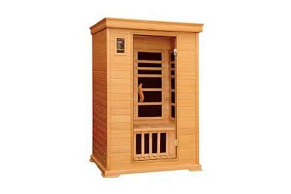 Hemlock wood sauna cabin