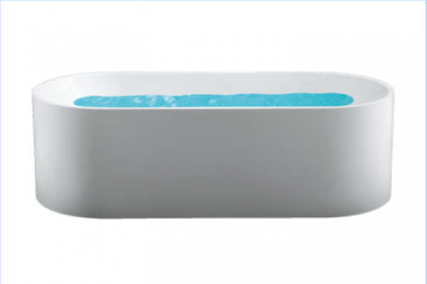 ACRYLIC OVAL BATHTUB Envy - Modern Designer Freestanding Luxury Bathtub