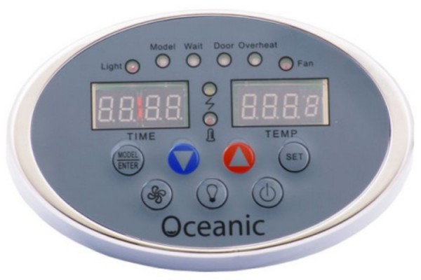 Evavo Control Panel for Steam and Sauna